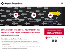 Tablet Screenshot of keyword-experte.de